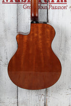 Load image into Gallery viewer, Yamaha NTX1 Nylon String Thinline Classical Acoustic Electric Guitar Sunburst