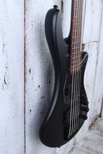 Load image into Gallery viewer, Schecter Stiletto Stealth-5 Bass 5 String Electric Bass Guitar Satin Black