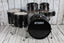Tama IE62C Imperialstar 6 Piece Drum Kit with Hardware & Cymbals Black Oak Wrap