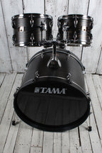 Tama IE62C Imperialstar 6 Piece Drum Kit with Hardware & Cymbals Black Oak Wrap