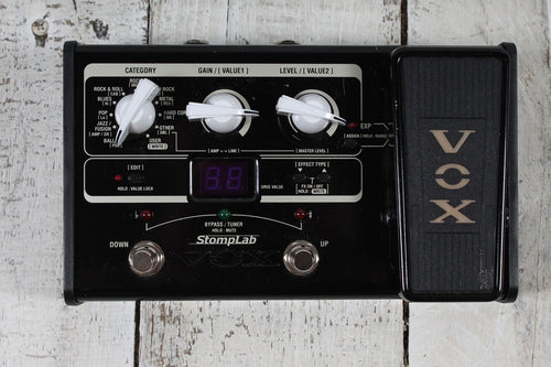 Vox StompLab IIG Modeling Effects Pedal Guitar Effects Pedal with Modeled Amps and Effects