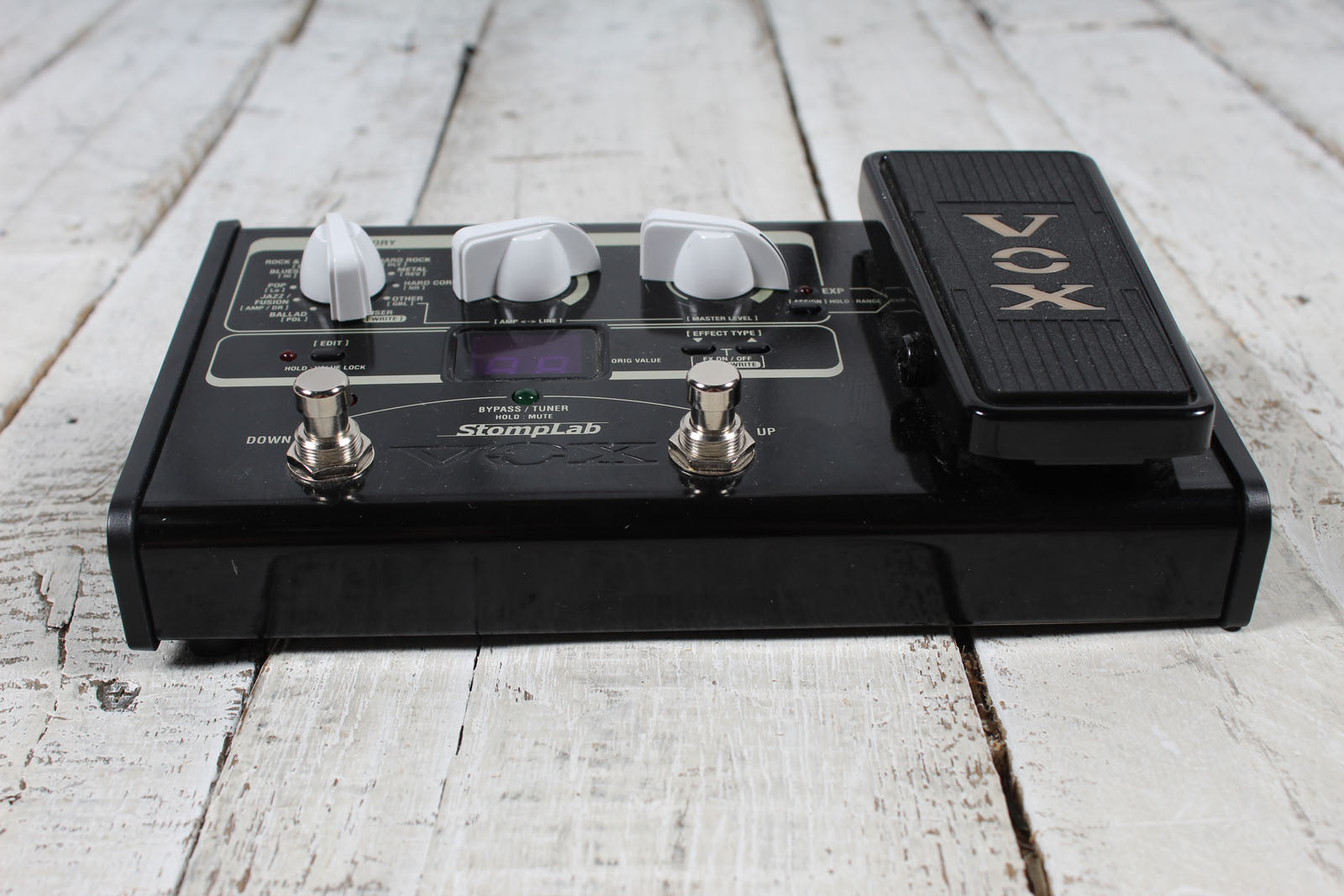 Vox StompLab IIG Modeling Effects Pedal Guitar Effects Pedal with Modeled Amps and Effects