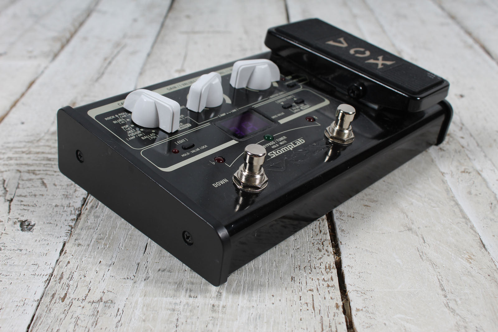 Vox StompLab IIG Modeling Effects Pedal Guitar Effects Pedal with Modeled Amps and Effects
