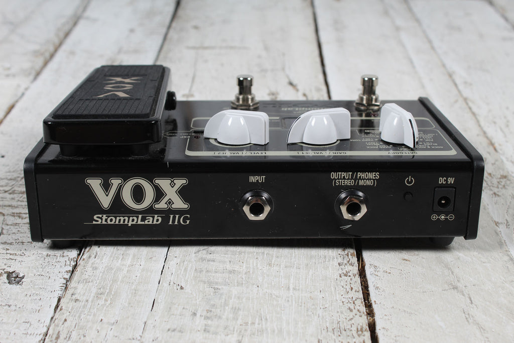 Vox StompLab IIG Modeling Effects Pedal Guitar Effects Pedal with Modeled Amps and Effects