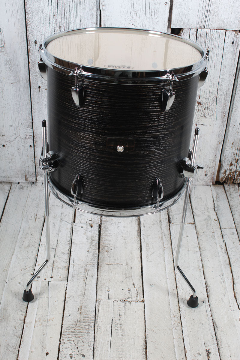 Tama IE62C Imperialstar 6 Piece Drum Kit with Hardware & Cymbals Black Oak Wrap