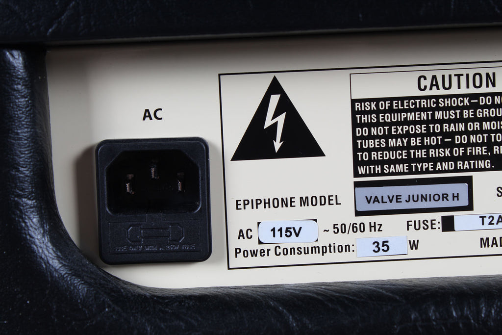 Epiphone Valve Junior Amplifier Head and 1x12 Cabinet Electric Guitar Tube Amp