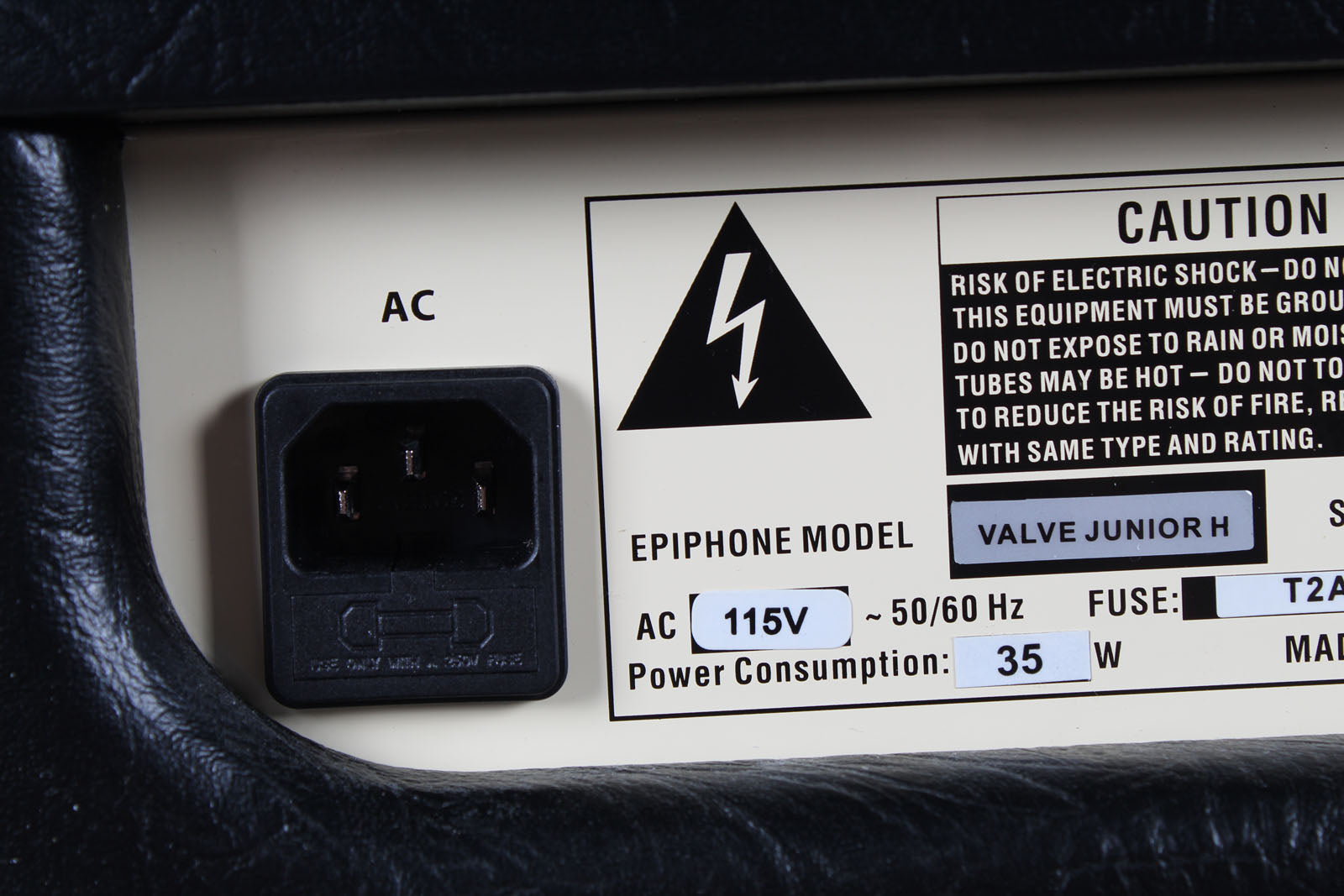 Epiphone Valve Junior Amplifier Head and 1x12 Cabinet Electric Guitar Tube Amp