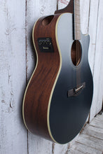 Load image into Gallery viewer, Ibanez AE Series AE100 Acoustic Electric Guitar Dark Tide Blue Flat Finish