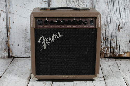 Fender 2017 Acoustasonic 15 Acoustic Guitar Amplifier 15W 1 x 6 Solid State Amp