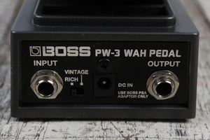 Boss PW-3 Wah Pedal Electric Guitar Wah Effects Pedal