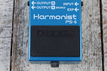 Load image into Gallery viewer, Boss PS-6 Harmonist Pitch Shifter Effects Pedal Electric Guitar Harmony Pedal