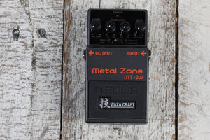 Boss MT-2W Metal Zone Waza Craft Pedal Electric Guitar Distortion Effects Pedal