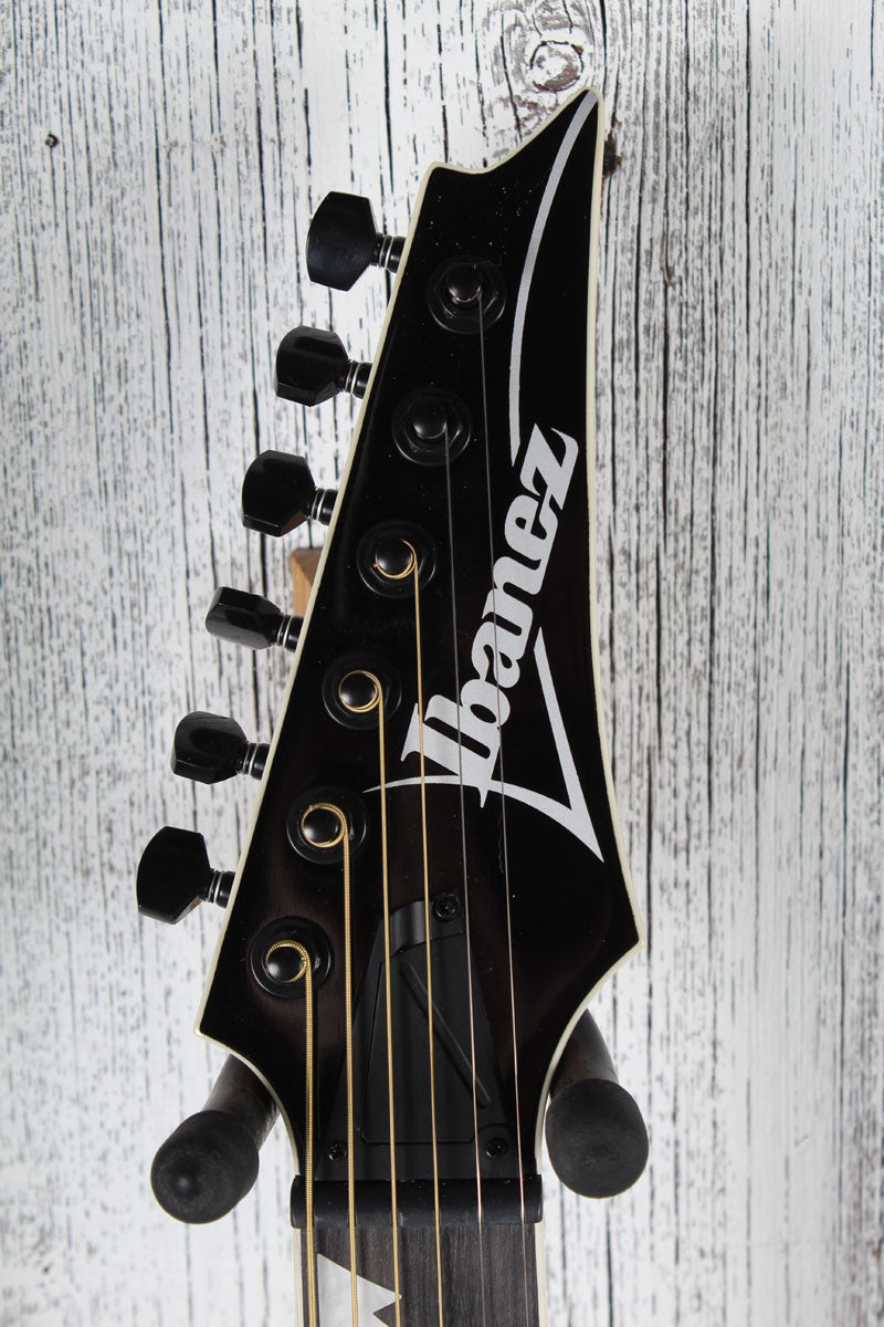 Ibanez Altstar ALT50FA Acoustic Electric Guitar Flame Maple Art Blue Doom Burst