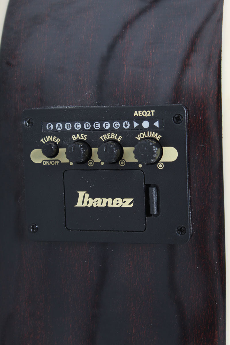 Ibanez Altstar ALT50FA Acoustic Electric Guitar Flame Maple Art Blue Doom Burst