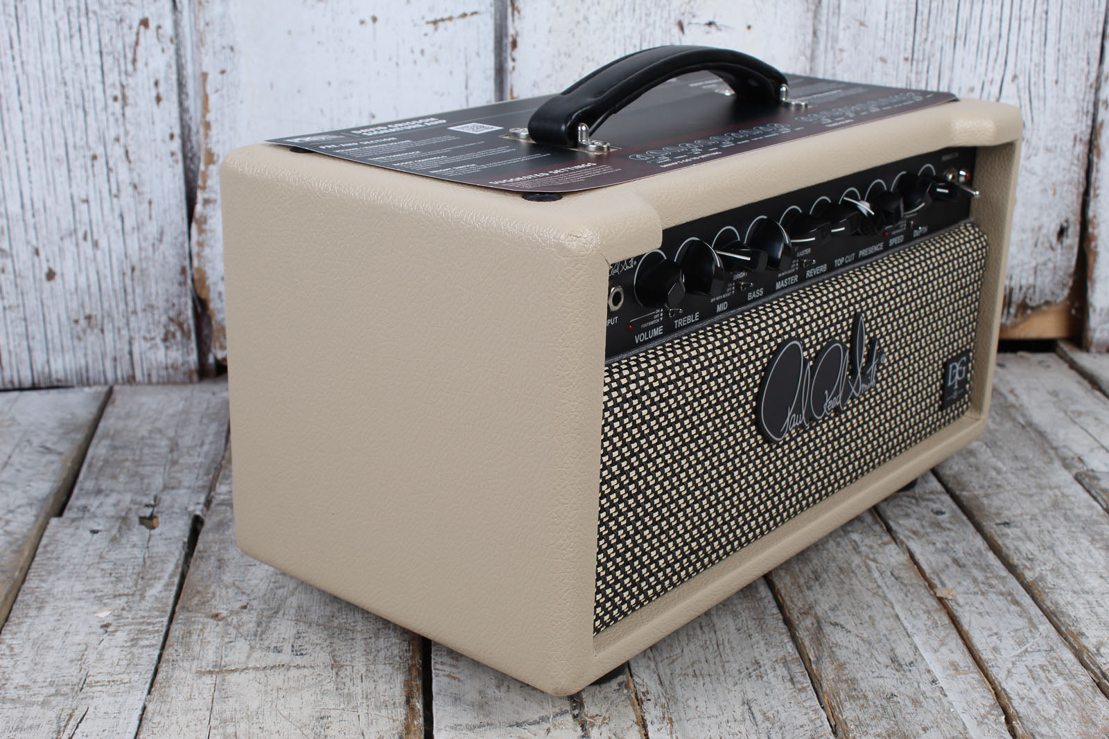 PRS DGT 15 David Grissom Guitar Amplifier Head 15 Watt Amp Head with Footswitch