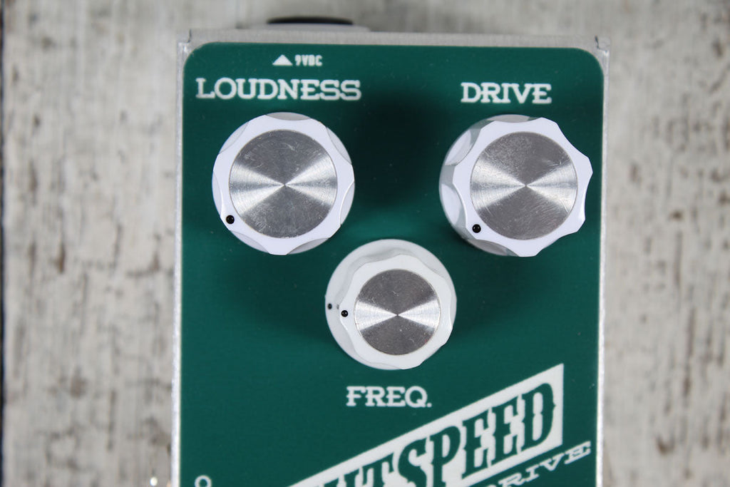 Greer Amps Lightspeed Organic Overdrive Pine Green Electric Guitar Effects Pedal