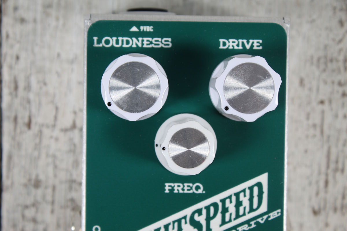 Greer Amps Lightspeed Organic Overdrive Pine Green Electric Guitar Effects Pedal