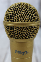Stagg SDM50 Professional Cardioid Dynamic Microphone Gold Special Edition