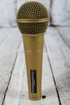 Stagg SDM50 Professional Cardioid Dynamic Microphone Gold Special Edition