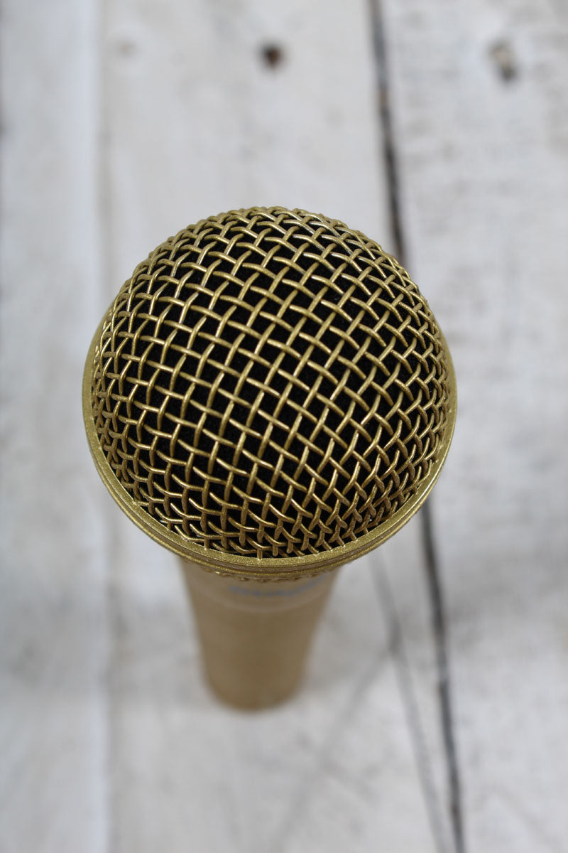 Stagg SDM50 Professional Cardioid Dynamic Microphone Gold Special Edition