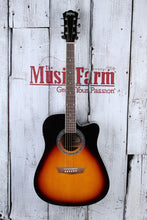Load image into Gallery viewer, Washburn Vintage Series WA90CE Acoustic Electric Guitar Vintage Sunburst