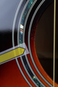 Washburn Vintage Series WA90CE Acoustic Electric Guitar Vintage Sunburst