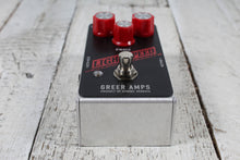 Load image into Gallery viewer, Greer Amps Lightspeed Organic Overdrive GameDay Black Guitar Effects Pedal