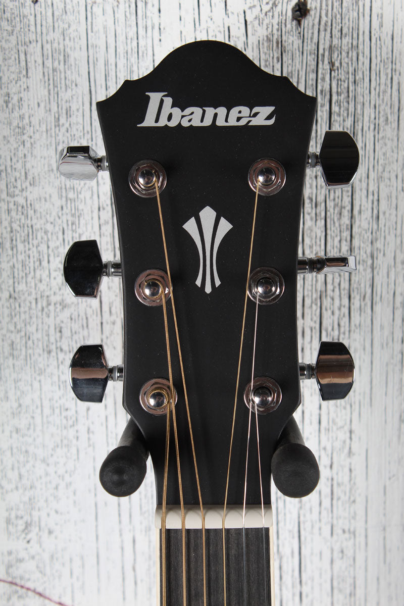 Ibanez AEG7MH Acoustic Electric Guitar Weathered Black Open Pore Finish