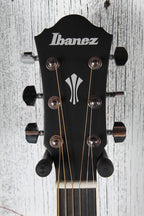 Ibanez AEG7MH Acoustic Electric Guitar Weathered Black Open Pore Finish