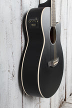 Ibanez AEG7MH Acoustic Electric Guitar Weathered Black Open Pore Finish