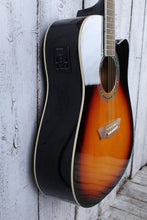 Load image into Gallery viewer, Washburn Vintage Series WA90CE Acoustic Electric Guitar Vintage Sunburst