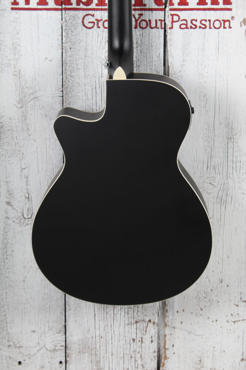 Ibanez AEG7MH Acoustic Electric Guitar Weathered Black Open Pore Finish