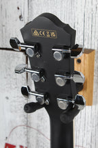Ibanez AEG7MH Acoustic Electric Guitar Weathered Black Open Pore Finish