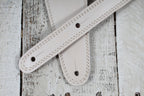 Henry Heller HP25STAR-BON 2.5 Inch Wide Garment Leather Guitar Strap Star Motif
