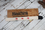 Henry Heller HCOT2ESTAR-NAT 2 Inch Woven Guitar Strap Star Motif Natural