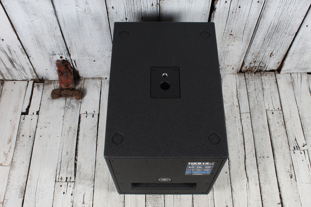 Yamaha DXS12mkII Powered Subwoofer 12 Inch 1020 Watt Band-Pass Type Subwoofer