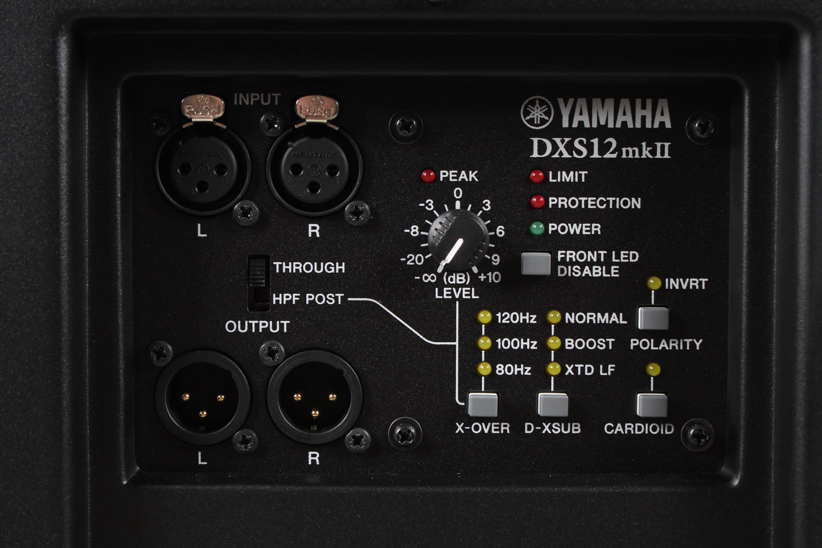 Yamaha DXS12mkII Powered Subwoofer 12 Inch 1020 Watt Band-Pass Type Subwoofer