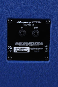 Ampeg SVT-210AV LTD Blue Bass Cabinet 200 Watt 2x10 Electric Bass Guitar Amp Cab