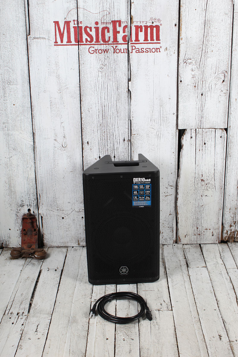Yamaha DXR10mkII Powered Loudspeaker 1100 Watt 2-Way Bi-Amp Powered Speaker Secondary image