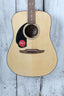 Fender California Standard Redondo Left Handed Acoustic Guitar Natural
