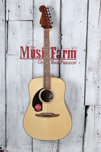 Fender California Standard Redondo Left Handed Acoustic Guitar Natural