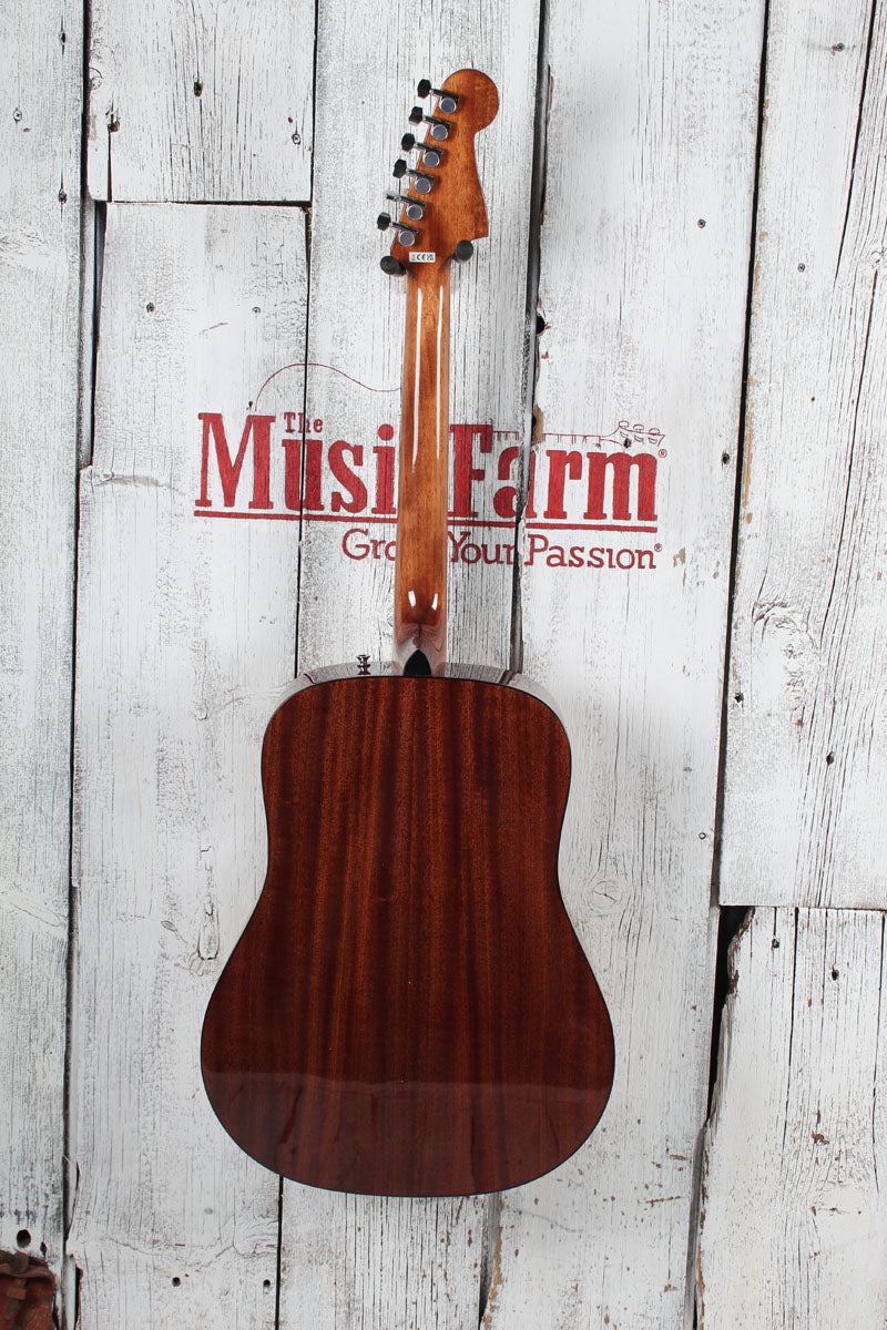 Fender California Standard Redondo Left Handed Acoustic Guitar Natural