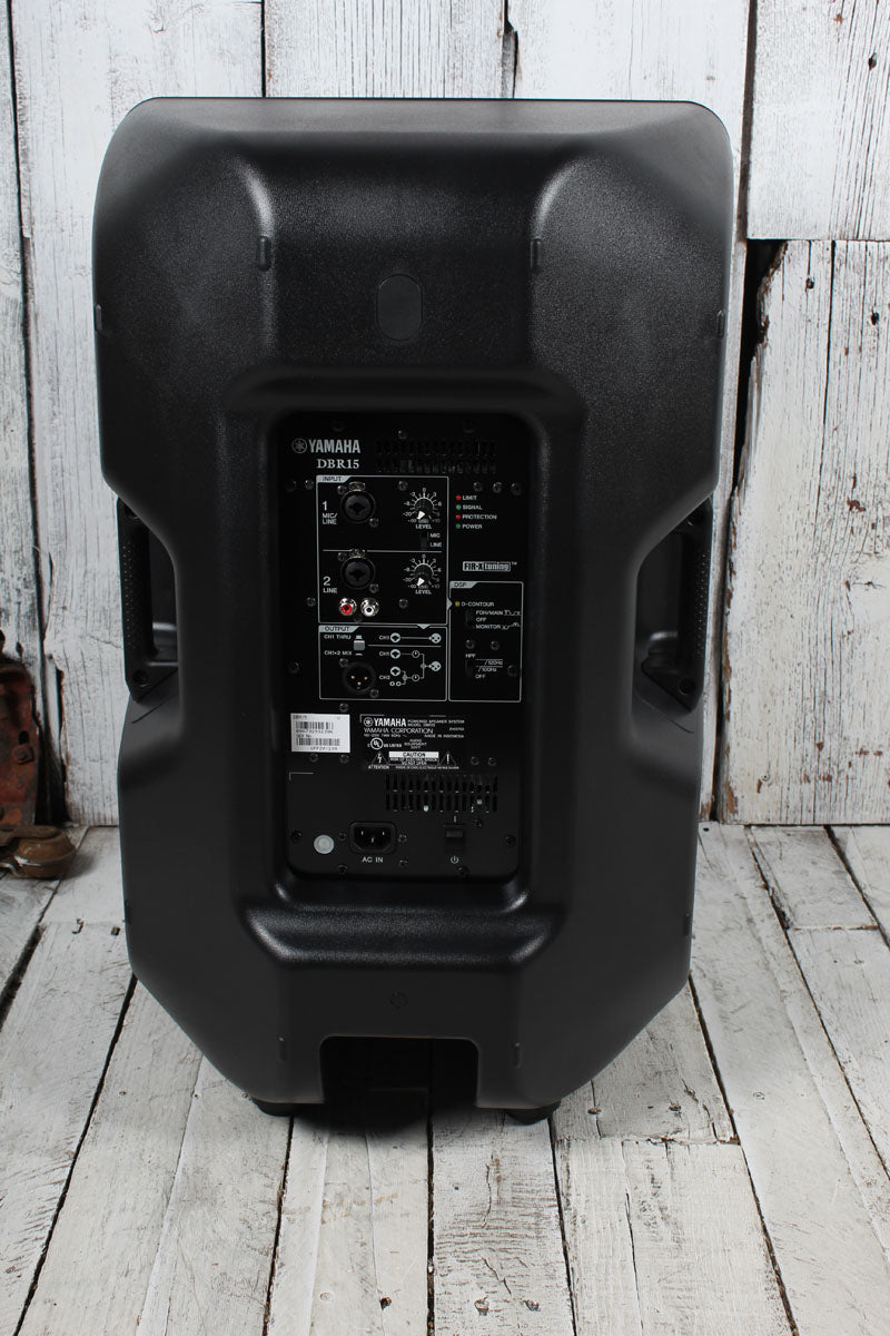 Yamaha DBR15 Active Powered Loudspeaker 15 Inch 2 Way Bi Amp 1000 Watt Speaker