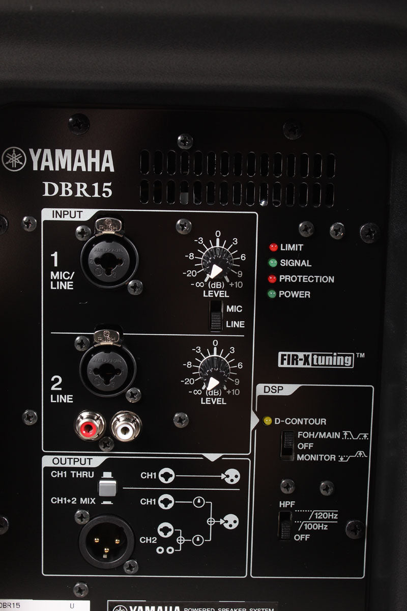 Yamaha DBR15 Active Powered Loudspeaker 15 Inch 2 Way Bi Amp 1000 Watt Speaker
