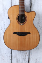 Load image into Gallery viewer, Lag Tramontane T100ACE Auditorium Acoustic Electric Guitar with Hardshell Case