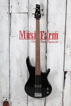 Ibanez Gio GSR100EX Bass 4 String Electric Bass Guitar Black Finish
