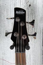 Ibanez Gio GSR100EX Bass 4 String Electric Bass Guitar Black Finish