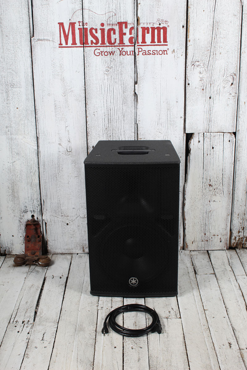 Yamaha DHR12  Powered Loudspeaker 1000 Watt 12 Inch 2-Way Bi-Amp Powered Speaker