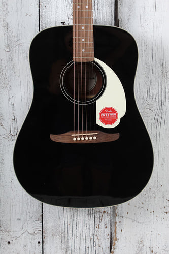 Fender California Standard Redondo Acoustic Guitar Spruce Top Black Finish