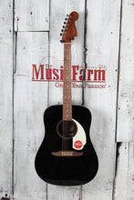 Load image into Gallery viewer, Fender California Standard Redondo Acoustic Guitar Spruce Top Black Finish